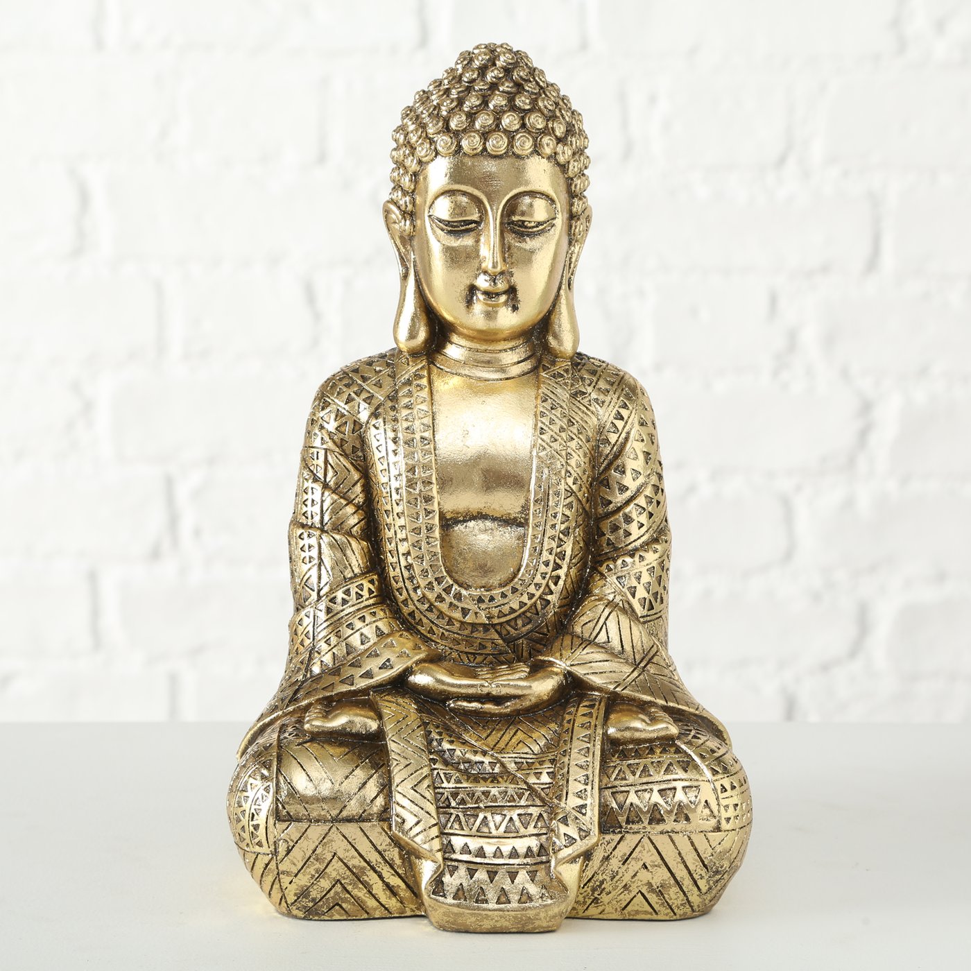 B GOLDEN BUDDHA Gold design Table decoration